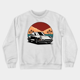 white 912 vintage car Crewneck Sweatshirt